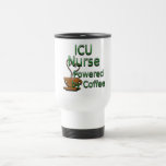 ICU Nurse Powered by Coffee Coffee Mug
