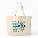 icu nurse you come to my playground tote bag