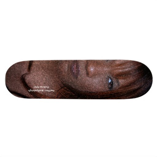 ICU ON Twitter Skateboard Deck