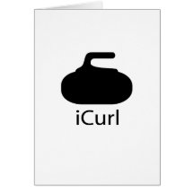 iCurl Greeting Cards