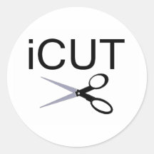 iCut Round Stickers
