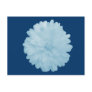 Icy Blue Marigold Postcard