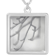 icy branch necklace