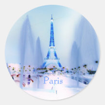 "ICY Eiffel" Sticker