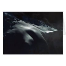 Icy Hillside Card