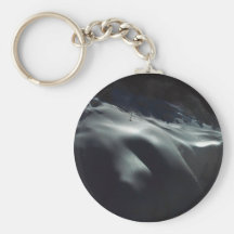 Icy Hillside Keychain