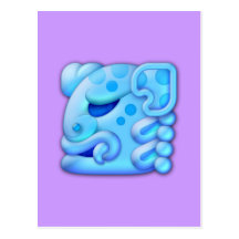Icy Maya Animal Head Post Cards