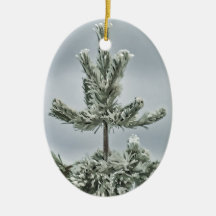 Icy Pine Ornament