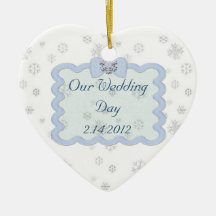 Icy Snowflake Celebration Ornament