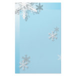 Icy Snowflake Stationary stationery