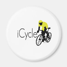 icycle refrigerator magnet