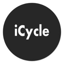 iCycle Round Sticker