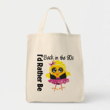 I'd Rather Be Back in the 80s Canvas Bag