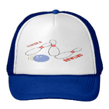 I'd Rather be Bowling Trucker Hats