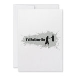 I'd Rather Be Boxing Invitation