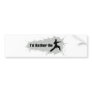 I'd Rather Be Doing Karate Bumper Sticker