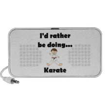 I'd rather be doing Karate Mini Speakers