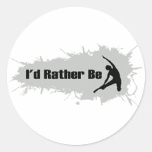 I'd Rather Be Doing Yoga Stickers