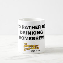 I'D RATHER BE DRINKING HOMEBREW MUG
