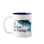 I'd Rather Be Fishing Mug