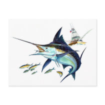 I'd rather be fishing! postcards