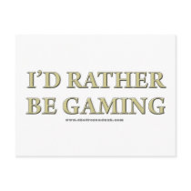 I'd Rather be Gaming