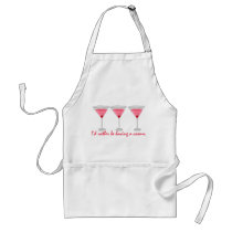 I'd rather be having a cosmo apron
