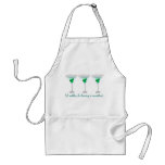 I'd rather be having a martini Fun Martini Apron