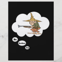 I'd rather be Hunting Personalized Flyer