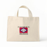 I'd rather be in Arkansas Canvas Bags