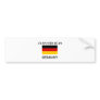 I'd rather be in Germany Bumper Sticker