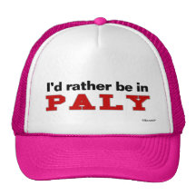 I'd Rather Be In Paly Trucker Hats