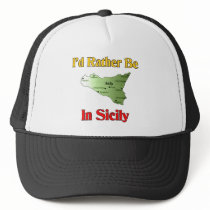 I'd Rather Be In Sicily. Mesh Hats