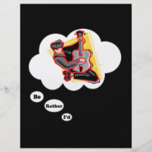 i'd rather be Jamming Personalized Flyer