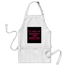 I'd rather be listening to THE BETRAYED Apron
