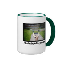 I'd rather be pitching horseshoes mug