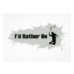 I'd Rather Be Playing Badminton Announcement