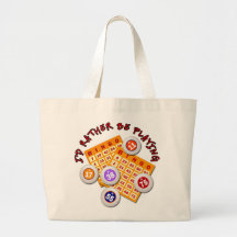 I'd Rather Be Playing Bingo Tote Bags