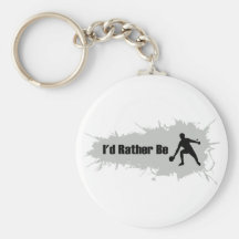 I'd Rather Be Playing Ping Pong Keychains