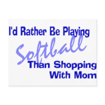 I'd Rather Be Playing Softball