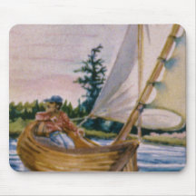 I'd rather be sailing... mouse pad