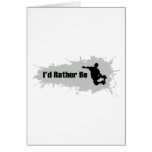 I'd Rather Be Skateboarding Cards