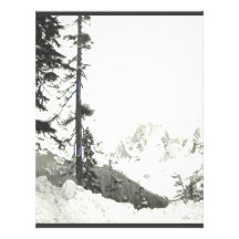 I'd rather be skiing letterhead