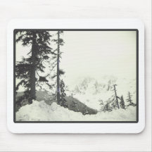 I'd rather be skiing mousepads