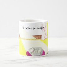 I'd rather be sleeping mug