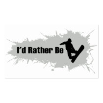 I'd Rather Be Snowboarding