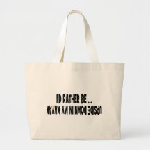 I'd Rather Be Upside Down Bags