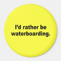 I'd rather be waterboarding magnet