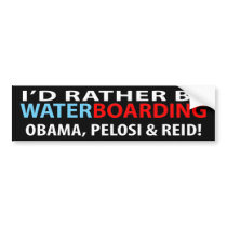 I'd Rather Be Waterboarding Obama, Pelosi & Ried