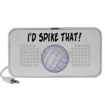 I'd Spike That Volleyball Laptop Speaker